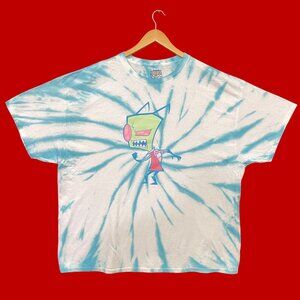 Invader Zim You'll Rue the Day Tiedye Tshirt size 2x
